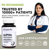 Alpha Pro-Man – Ayurvedic Men’s Stamina & Vitality | 60 Capsules