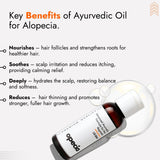 Alopecia Hair Patch Oil with Roller - Advanced Formula for Alopecia Areata Treatment