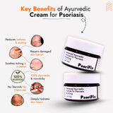 Ayurvedic Natural Cream for Psoriasis & itching (for Night Use)