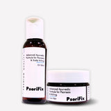 Advanced Ayurvedic Solution Kit for Psoriasis & itching (Oil + Herbal Cream)