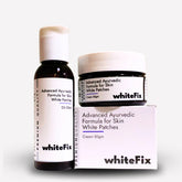 Advanced Ayurvedic Solution Kit for White Skin Patches (vitiligo)- Oil + Herbal Cream