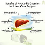 Liver Detox Ayurvedic Wellness Kit – Cleanse Tea & Liver Detox Capsules