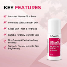 Intimate Brightening Roll-On Serum for Dark Underarms, Pigmentation & Odour Control | 100% Ayurvedic Serum