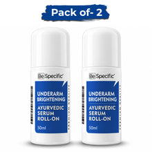 Underarm Brightening Roll-On Serum for Dark Underarms, Pigmentation & Odour Control | 100% Ayurvedic Serum
