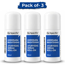 Underarm Brightening Roll-On Serum for Dark Underarms, Pigmentation & Odour Control | 100% Ayurvedic Serum