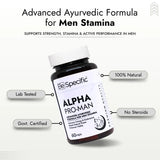 Alpha Pro-Man – Ayurvedic Men’s Stamina & Vitality | 60 Capsules
