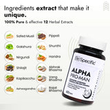 Alpha Pro-Man – Ayurvedic Men’s Stamina & Vitality | 60 Capsules