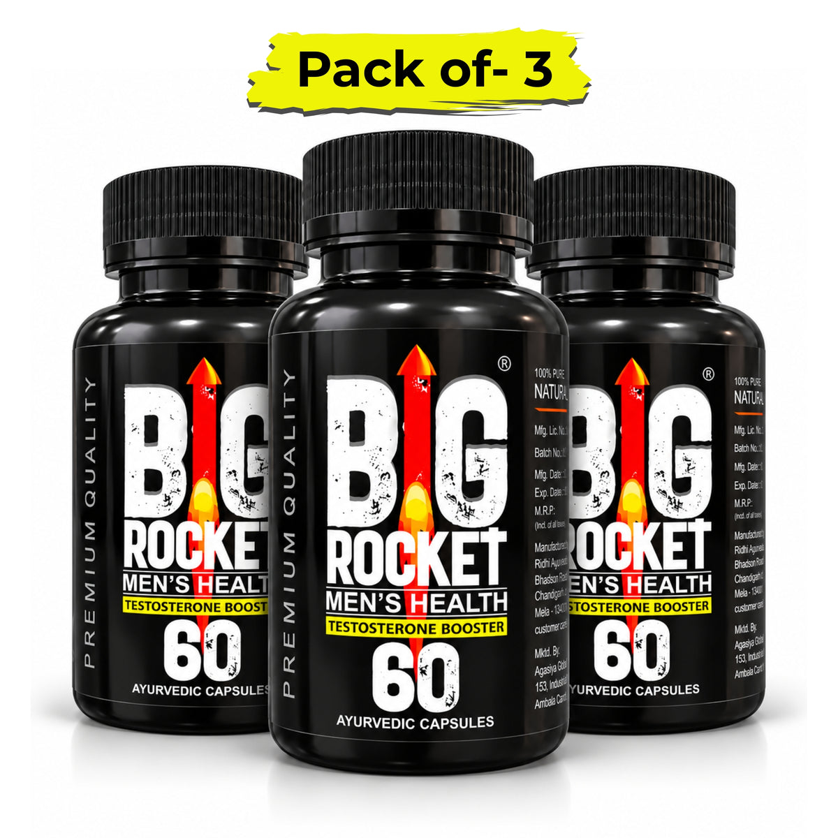 Ayurvedic Formula for Men's Energy, Strength & Active Lifestyle