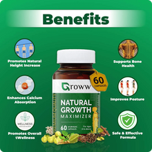 Height Growth Supplement for Boys & Girls | Advanced Ayurvedic Formula for Increase Height Naturally
