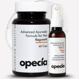Alopecia Areata Treatment Kit | Hair Regrowth Capsules (60 Caps) + Alopecia Serum Spray 50ml