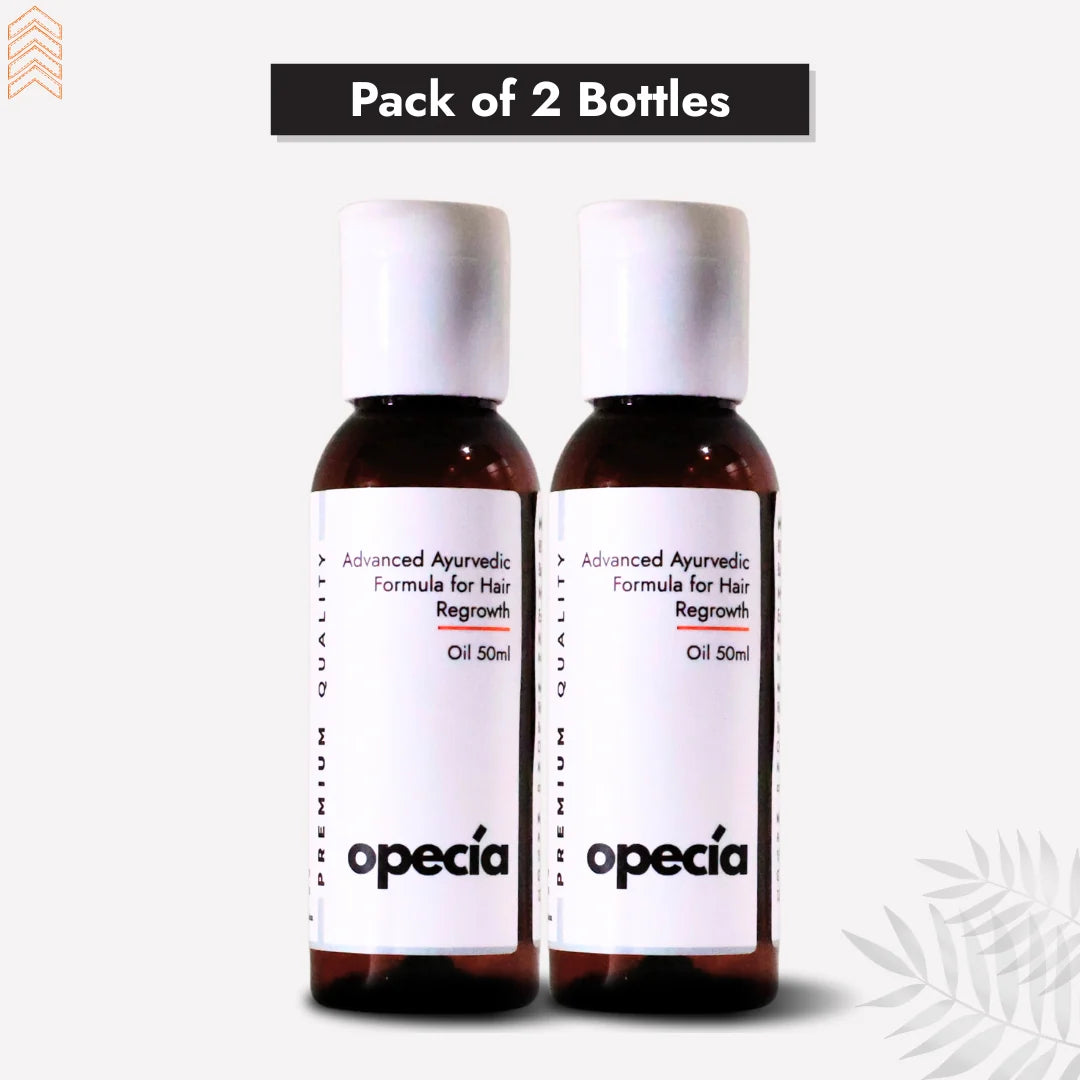 Alopecia Oil Hair Patch Solution for Bald Patches - 100% Natural Treatment