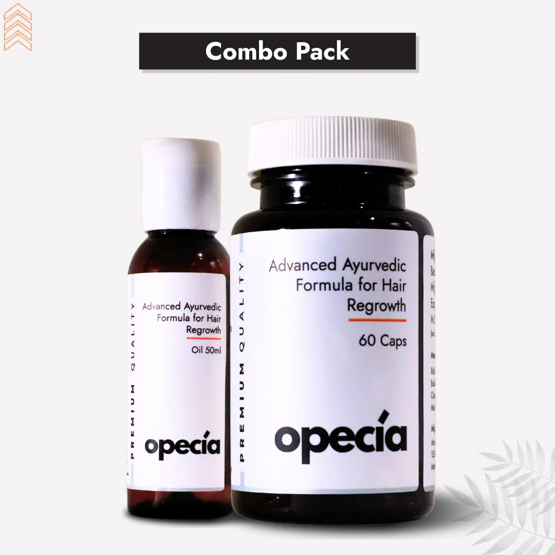 Alopecia Oil Hair Patch Solution for Bald Patches - 100% Natural Treatment