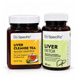 Liver Detox Ayurvedic Wellness Kit – Cleanse Tea & Liver Detox Capsules
