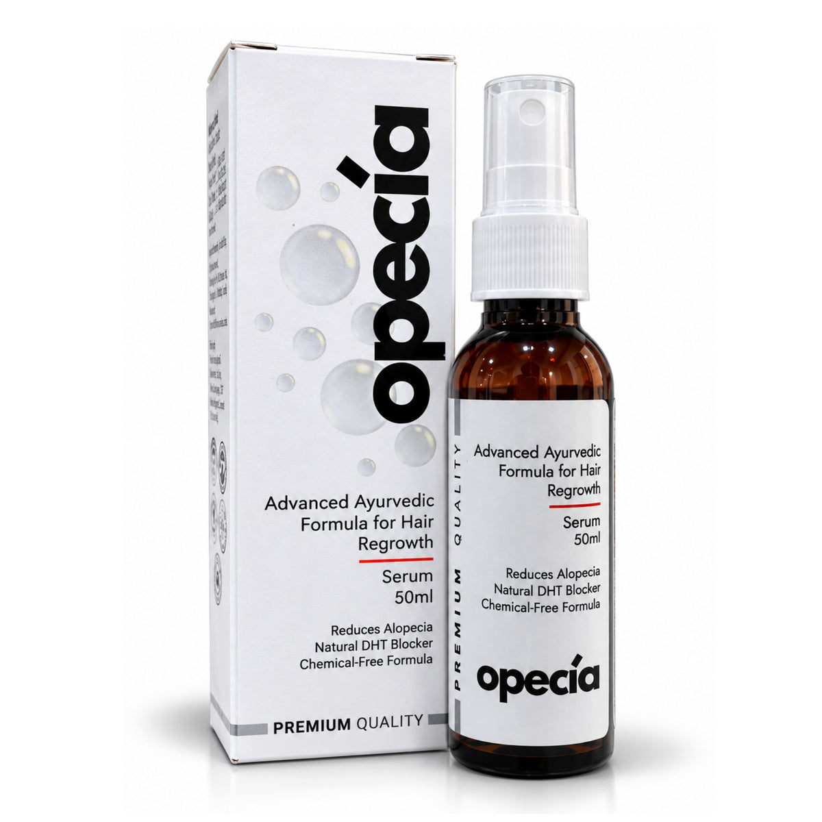 Alopecia Hair Regrowth Serum Spray 50ml - Advanced Formula for Alopecia Areata Treatment