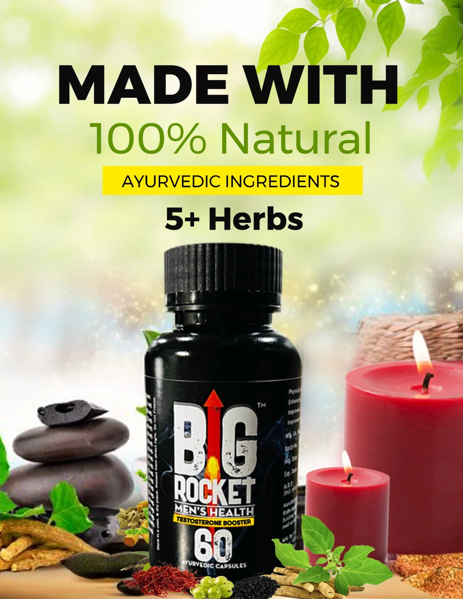 Ayurvedic Formula for Men's Energy, Strength & Active Lifestyle