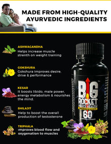 Ayurvedic Formula for Men's Energy, Strength & Active Lifestyle