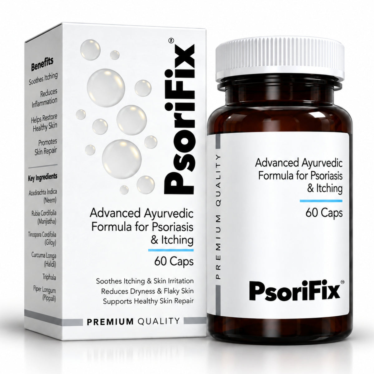 Advanced Ayurvedic Formula for (Scalp & Body) Psoriasis & Eczema Care