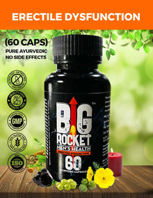 Ayurvedic Men's Vitality & Performance Capsules (60 Caps)