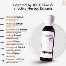 Alopecia Oil Hair Patch Solution for Bald Patches - 100% Natural Treatment